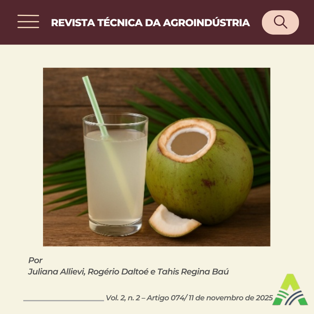 TECNOLOGIAS NÃO TÉRMICAS PARA CONSERVAÇÃO DA ÁGUA DE COCO: ALTERNATIVAS AO UHT NA INATIVAÇÃO DE ENZIMAS OXIDATIVAS
